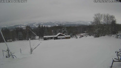 Spodní část sjezdovky