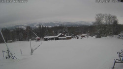 Spodní část sjezdovky