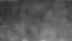 Spodní část sjezdovky