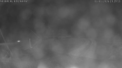 Spodní část sjezdovky