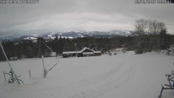 Spodní část sjezdovky