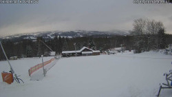 Spodní část sjezdovky