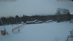 Spodní část sjezdovky