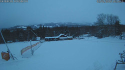 Spodní část sjezdovky