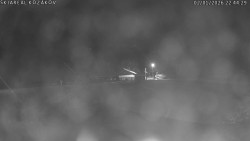 Spodní část sjezdovky