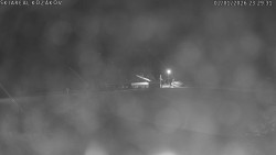 Spodní část sjezdovky