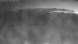 Spodní část sjezdovky