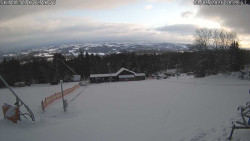 Spodní část sjezdovky