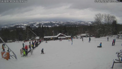 Spodní část sjezdovky