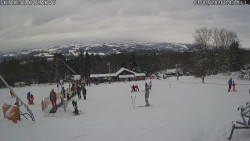 Spodní část sjezdovky