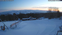 Spodní část sjezdovky