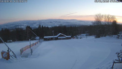 Spodní část sjezdovky