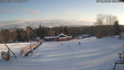 Spodní část sjezdovky