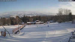 Spodní část sjezdovky