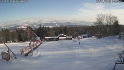 Spodní část sjezdovky