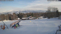 Spodní část sjezdovky