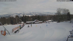 Spodní část sjezdovky