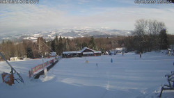 Spodní část sjezdovky