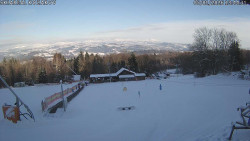 Spodní část sjezdovky