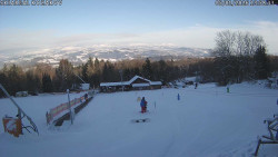 Spodní část sjezdovky