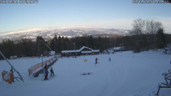 Spodní část sjezdovky