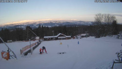 Spodní část sjezdovky