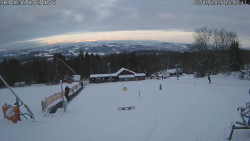 Spodní část sjezdovky