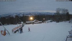 Spodní část sjezdovky