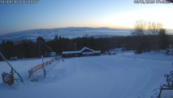 Spodní část sjezdovky