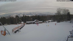 Spodní část sjezdovky