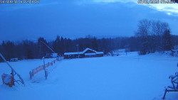 Spodní část sjezdovky