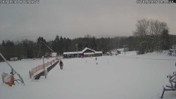 Spodní část sjezdovky