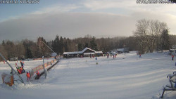 Spodní část sjezdovky