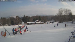 Spodní část sjezdovky