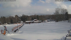 Spodní část sjezdovky