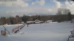 Spodní část sjezdovky