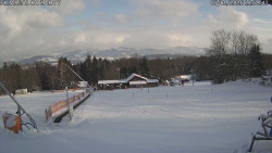 Spodní část sjezdovky