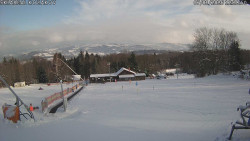 Spodní část sjezdovky