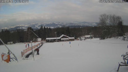 Spodní část sjezdovky