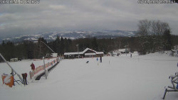 Spodní část sjezdovky