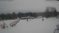 Spodní část sjezdovky