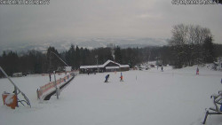 Spodní část sjezdovky