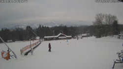 Spodní část sjezdovky