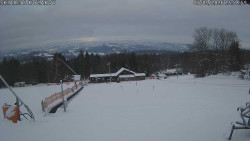 Spodní část sjezdovky