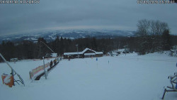 Spodní část sjezdovky