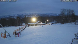 Spodní část sjezdovky