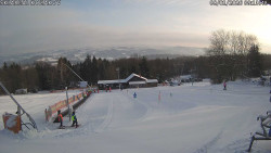 Spodní část sjezdovky