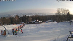 Spodní část sjezdovky