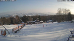 Spodní část sjezdovky