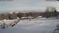 Spodní část sjezdovky